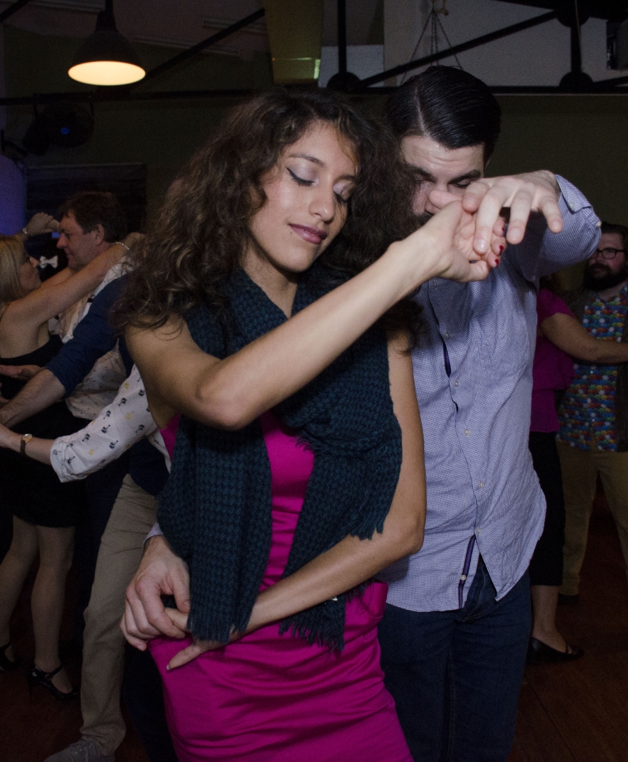 Photo of dancers at a Dance the Blues Juke Joint